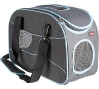 Trixie bolso transporte perro alison gris y azul