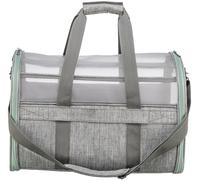 TRIXIE Bolsa Dillon, 33 × 32 × 54 cm, Gris/Menta