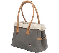 TRIXIE Bolsa Rachel, 25 x 30 x 40 cm, Gris, Marrón Claro, para Perros