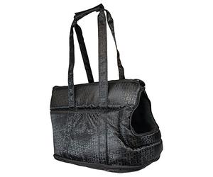 TRIXIE Bolsa Riva, Nylon, 26x30x45 cm, Negro