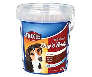 TRIXIE Bote Soft Snack Dog o Rado, 500 g, Ave Corral, Perro