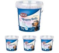 TRIXIE Bote Soft Snack Happy Rolls, 500 g, Salmón, Perro (Paquete de 4)
