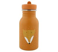 Trixie - Botella de acero inoxidable para niños, zorro, 350 ml, amarillo
