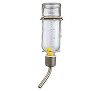 TRIXIE - Botella de Agua de Cristal para Animales pequeños, para roedores