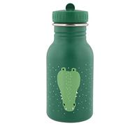 Trixie - Botella de Beber Para Niños de Acero Inoxidable 350 Mililitros - Mr. Crocodile (Cocodrilo)