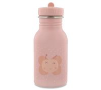 Trixie botella para beber infantil de acero inoxidable 350ml Mrs. Mariposa rosa a prueba de fugas con mariposa