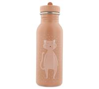 Trixie - Botella para niños de acero inoxidable, 500 ml, Mrs. Cat (Gato), Marrón