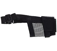 Trixie Bozal Nylon con malla cosida, XS - S, Negro, Perro .Diametro 15 a 20 cm