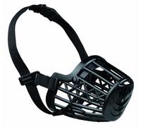 TRIXIE Bozal para Perros en nailon y plástico, para Golden Retriever, L - XL (35 cm), Nero