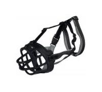 TRIXIE Bozal Flex, Silicona, M, Negro, Perro