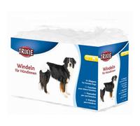 TRIXIE Braguitas y Protectores perro - 12 Pañales Perros ultra absorbentes, L