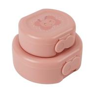 Trixie Caja de aperitivos para niños, caja de almuerzo para niños | Fiambrera pequeña sin compartimentos para guardería y escuela, robusta fiambrera de desayuno para niños y niñas