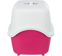 Trixie Caja de Arena para Gatos Vico, con Tapa 40 × 40 × 56 cm rosa/blanco