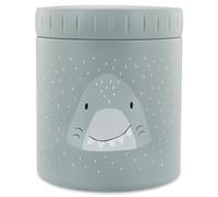 Trixie - Caja de comida isotérmica de acero inoxidable 500 ml - Envase de comida para almuerzo/merienda (Mr. Tiburón
