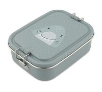 Trixie - Caja de comida para niños de acero inoxidable, diseño pequeño (Mr. Shark)