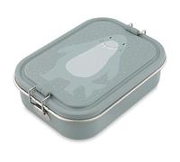 Trixie - Caja de comida para niños de acero inoxidable, tamaño grande (Mr. Shark)