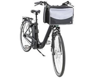 Trixie Caja Frontal para Bicicleta, 41 x 26 x 26 cm, Negro/Gris, 2,82 kg