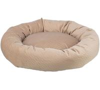 TRIXIE Cama Alena. Redonda. ø 50 cm. Arena | Cesta para perros suave y acogedora, lavable - para perros pequeños, cojín integrado y base antideslizante