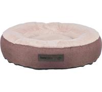 TRIXIE Felicia 37883 Cama Redonda para Perros de 60 cm de diámetro, cojín Suave para Perros con Relleno de Silicona, Antideslizante y Lavable