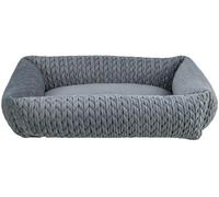 TRIXIE Cama Livia, 80 × 60 cm, Gris