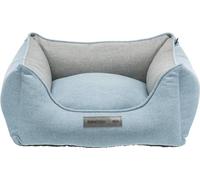 Trixie Cama Lona, Cuadrado, 60 × 50 cm, Azul Claro/Gris