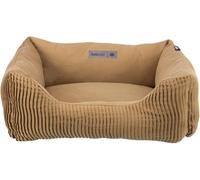 TRIXIE Cama Marley, Cuadrado, 80 x 60 cm, Ocre