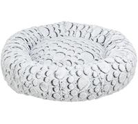 Trixie Cama Mila, Blanco-Gris, ø 60 cm
