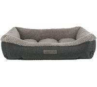 Trixie Cama Vital Bendson, 110 × 85 cm, Gris Oscuro/Gris, para Perros