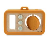 Trixie Cámara de bebé de Silicona de Madera - Mr. Fox