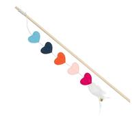 Juguete para gatos Trixie Multicolor Pluma Corazón 48 cm