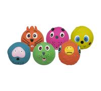 Trixie Caras Juguetes De Látex 12 Piezas Con Sonido Para Perros Ø 6 Cm