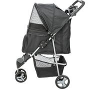 Trixie Cochecito para perros Buggy 47×100×80 cm plegable negro