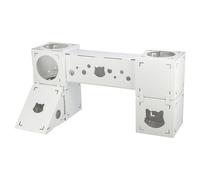 Trixie Casa de Gato Finca Felice 125x62x62cm para Hasta 8kg Flexible Blanco