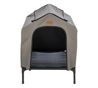 TRIXIE Casa elevada 2 en 1 para Perros, Cuna y Tienda de campaña portátil para Mascotas, Cama elevada y Sombra para Perros pequeños y medianos