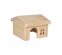 Trixie Casita Madera para Hámsters, 15 × 11 × 15 cm, Pequeños Mamíferos