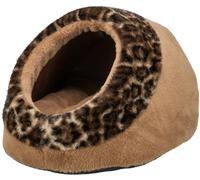 Trixie Cat Cave Leo Soft Edition, 35 × 26 × 41 cm, acogedora Cama para Gatos con cojín Reversible extraíble - 374247