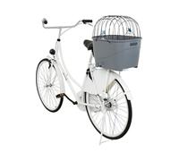 Cesta de plástico con tapa para bicicleta