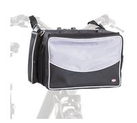 Trixie Caja Frontal para Bicicleta, 41 x 26 x 26 cm, Negro/Gris, 2,82 kg