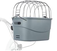 TRIXIE Cesta para Bicicleta, Gris, 42 x 39 x 30 cm