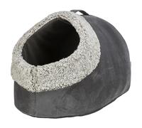 TRIXIE Cesta para Gato Igloo Calida wÄrme Reflectante Gris-Blanco/Negro