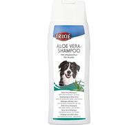 Trixie - Champú con Aloe Vera 250 ml para Perros, Higienizante y Suave, Calma la Piel Sensible y Aporta Hidratación Natural, Cuidado y Limpieza Eficaz