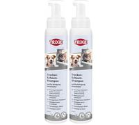 TRIXIE Champú de Espuma Seca Perros y Gatos, 450 ml (Paquete de 2)