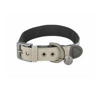 TRIXIE CityStyle Collar, Extra Ancho, XS-S, Gris Claro
