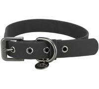 TRIXIE CityStyle Collar, PVC, L 45-52 cm, 25 mm, Negro, para Perros