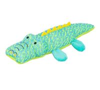 Trixie Cocodrilo - Juguete de Tela para Perros - Silencioso - Poliéster Suave - Turquesa - 33 cm