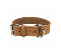 TRIXIE Collar Cuero Heartbeat, S-M 34-40 cm, 30 mm