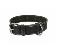 TRIXIE Collar Cuero Heartbeat, S-M 34-40 cm, 30 mm