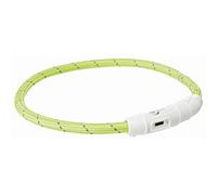 Trixie Collar Aro Con Luz Flash Usb Para Perros Verde M-L