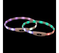 TRIXIE Collar de Aro Flash USB, XS-XL, Multicolor