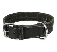 TRIXIE Collar de Cuero Engrasado para Perros